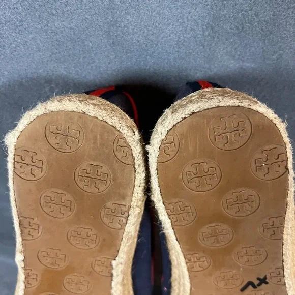 Tory Burch Mon Amour Espadrille sz 9 HTF color combo! - Picture 2 of 9